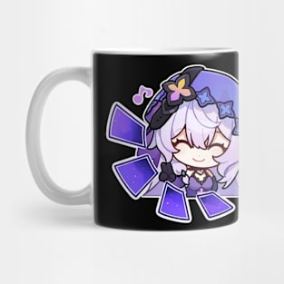 Honkai Star Rail Chibi Black Swan Mug